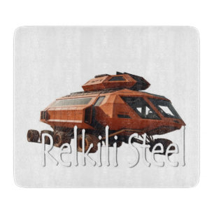 Relkili Steel Cab Cover Art Schneidebrett