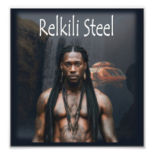 Relkili Steel Cover Art Fotodruck