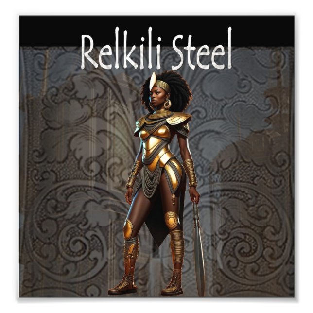 Relkili Steel Cover Art Fotodruck (Vorne)