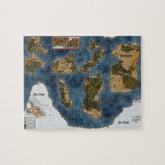 Relkili Steel Planet Relkili Map Cover Art Puzzle