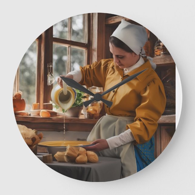 RELOG PARED  GROßE WANDUHR (Vorderseite)