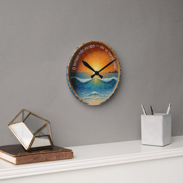 Relógio criativo runde wanduhr (Büro)