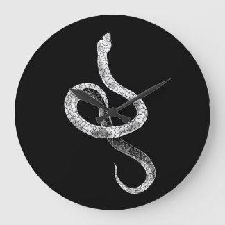 Relógio de Parede Snake Große Wanduhr