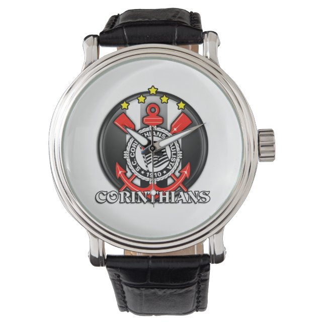 RELOGIO    DO   CORINTHANS   ARMBANDUHR (Vorderseite)