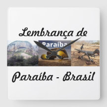 Relogio lembrança de Paraíba