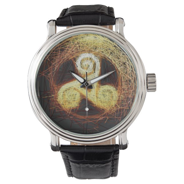 Relógio Redondo Triscele, Triske Armbanduhr (Vorderseite)