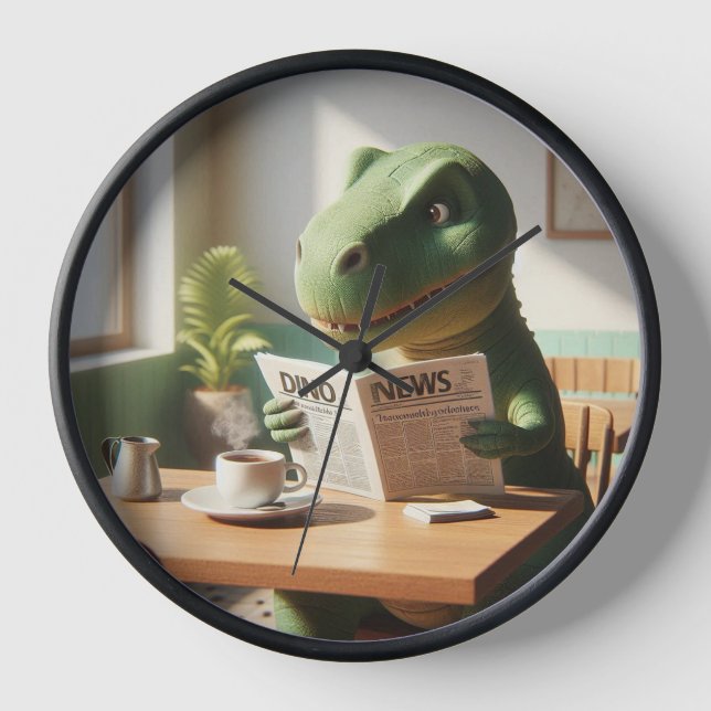 Reloj con diseño dinosaurio uhr (Vorderseite)
