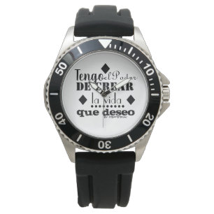 Reloj de Mano Motivacional Armbanduhr