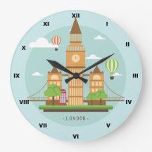 Reloj de pared London 