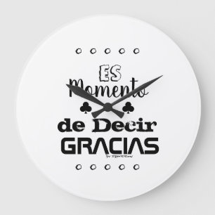 Reloj de pared Motivacional Große Wanduhr