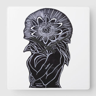 Reloj de pared quadratische wanduhr