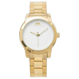 reloj dorado personalizado armbanduhr