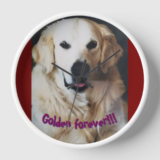 Reloj "Golden forever" Uhr