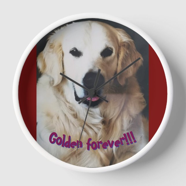 Reloj "Golden forever" Uhr (Vorderseite)