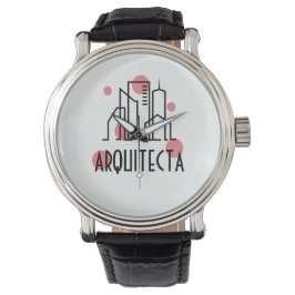 Reloj personalizado arquitectura armbanduhr