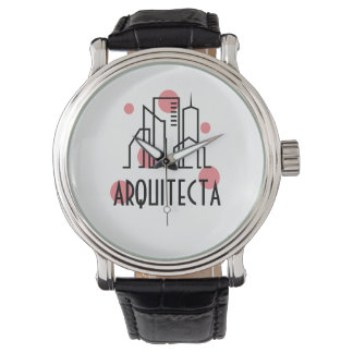 Reloj personalizado arquitectura armbanduhr