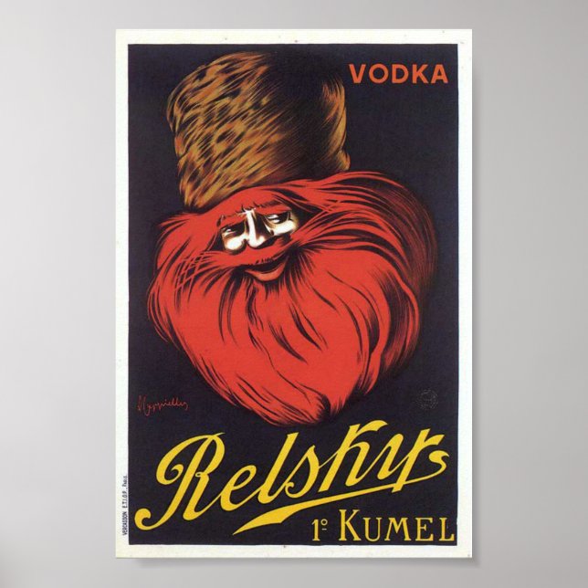 Relsky Vodka Poster (Vorne)