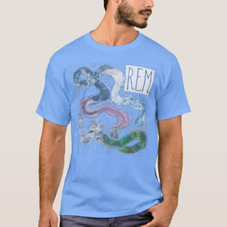 REM 80er Jahre Distressed Geschenk T-Shirt