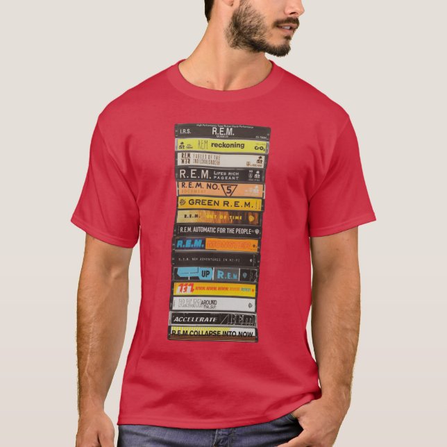 REM Kasse Vintage Junge T-Shirt (Vorderseite)