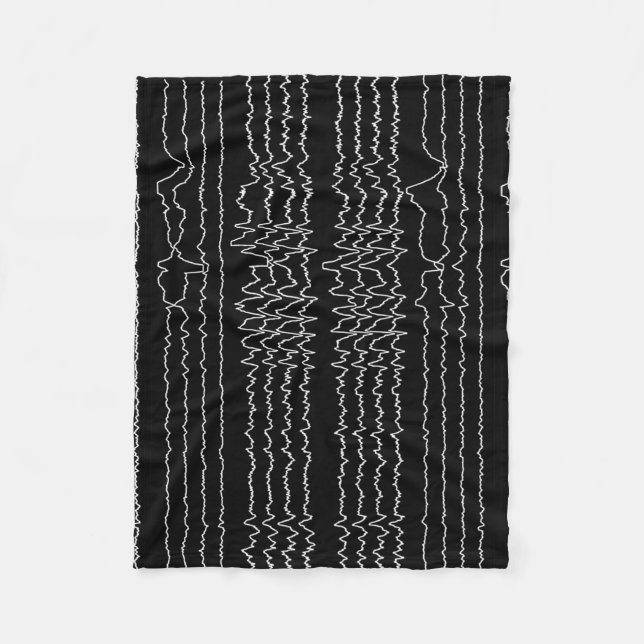 Rem-Schlaf-Welle Fleecedecke (Vorderseite)