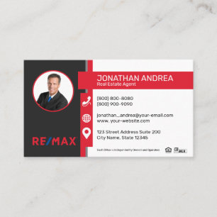 Remax Real Anwesen Business Card Visitenkarte