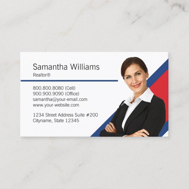 Remax Real Anwesen Business Card Visitenkarte (Vorderseite)