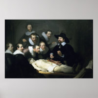 Rembrandt Art Malerei Die anatomische Lektion