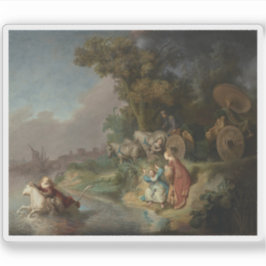 Rembrandt - Die Entführung von Europa Aufkleber