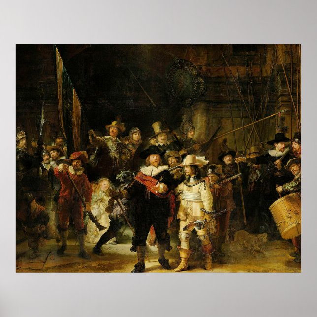 Rembrandt - Die Nachtschau Poster (Vorne)
