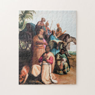 Rembrandt - Die Taufe des Eunuchen, Puzzle