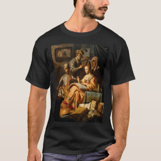 Rembrandt Harmenszoon Van Rijn Das Music Party T-Shirt