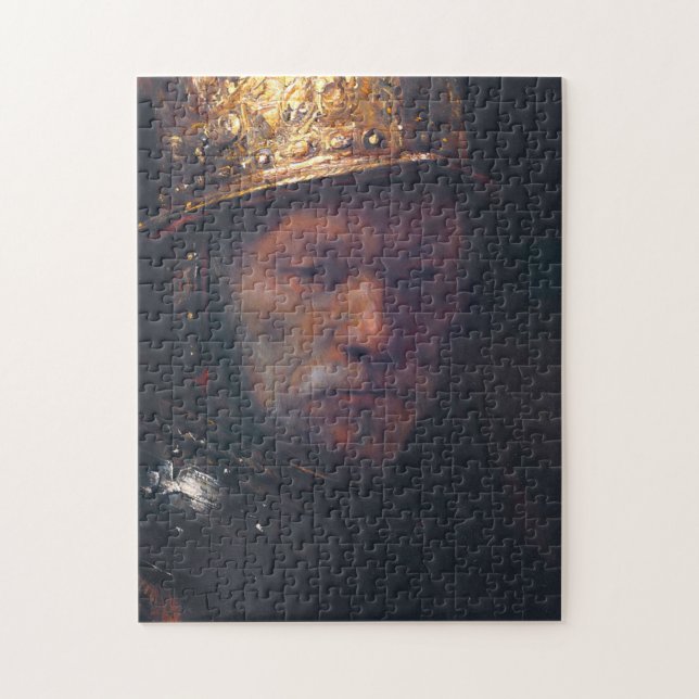 Rembrandt-Kreis des Menschen mit dem goldenen Helm Puzzle (Vertikal)