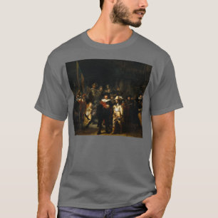 Rembrandt-Kunst, die das Nightwatch malt T-Shirt
