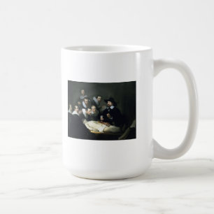 Rembrandt-Kunst, welche die Anatomie-Lektion malt Tasse