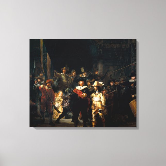Rembrandt Leinwanddruck (Vorderseite)