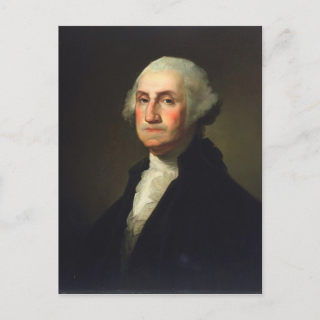 Rembrandt Peale - George Washington Postkarte (Vorderseite)