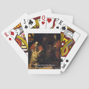 Rembrandt Prodigal Son Elegantes Geschenk und Kart Spielkarten