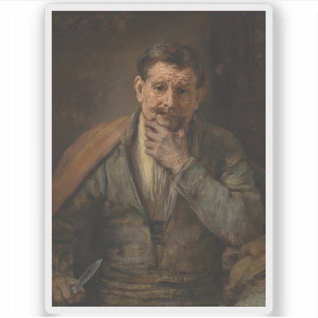 Rembrandt - Saint Bartholomew Aufkleber (Vorderseite)