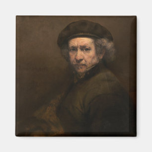 Rembrandt Selbstporträt: Maler des niederländische Magnet