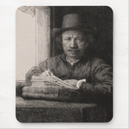 Rembrandt Self-Portrait CC0169 Mousepad