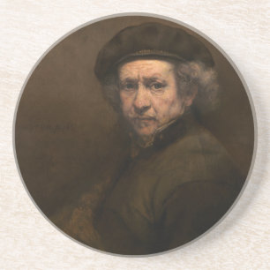 Rembrandt Self Portrait: Dutch Golden Age Painter Getränkeuntersetzer