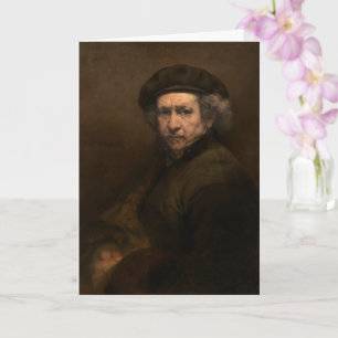 Rembrandt Self Portrait: Dutch Golden Age Painter Karte
