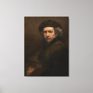 Rembrandt Self Portrait: Dutch Golden Age Painter Leinwanddruck