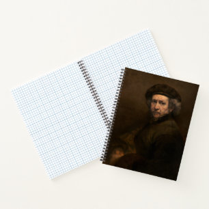 Rembrandt Self Portrait: Dutch Golden Age Painter Notizbuch