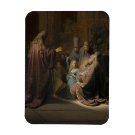 Rembrandt, Simeons Lied des Lotes - Bildende Kunst Magnet
