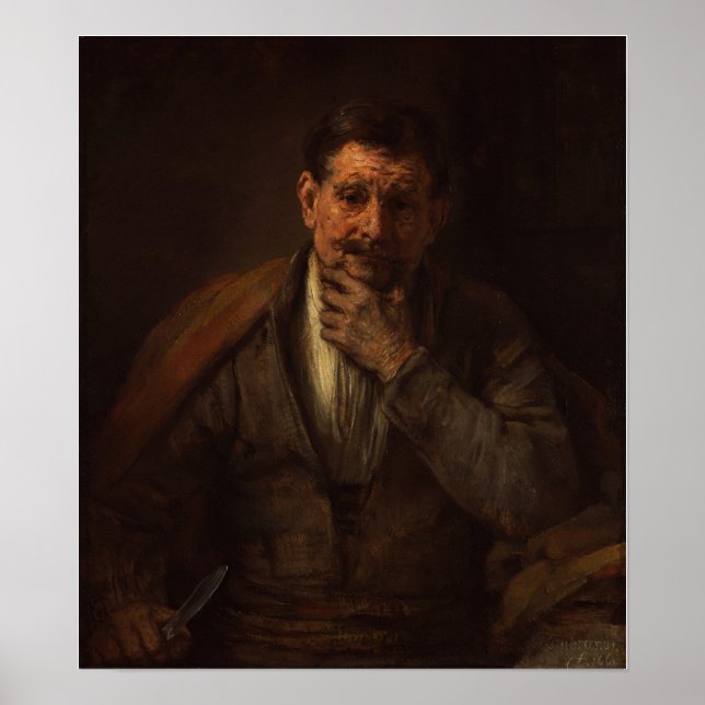 Rembrandt - St. Bartholomew Poster (Vorne)