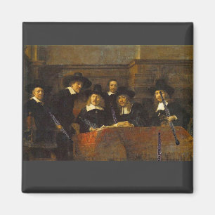 Rembrandt, Syndics des Clothmakers, mit Oboes! Magnet