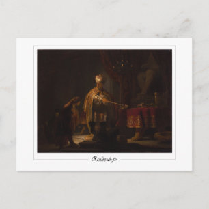 Rembrandt van Rijn #109 - Fine Art Postkarte