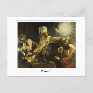 Rembrandt van Rijn #15 - Fine Art Postkarte