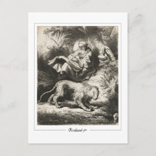 Rembrandt van Rijn #183 - Feine Kunst Postkarte